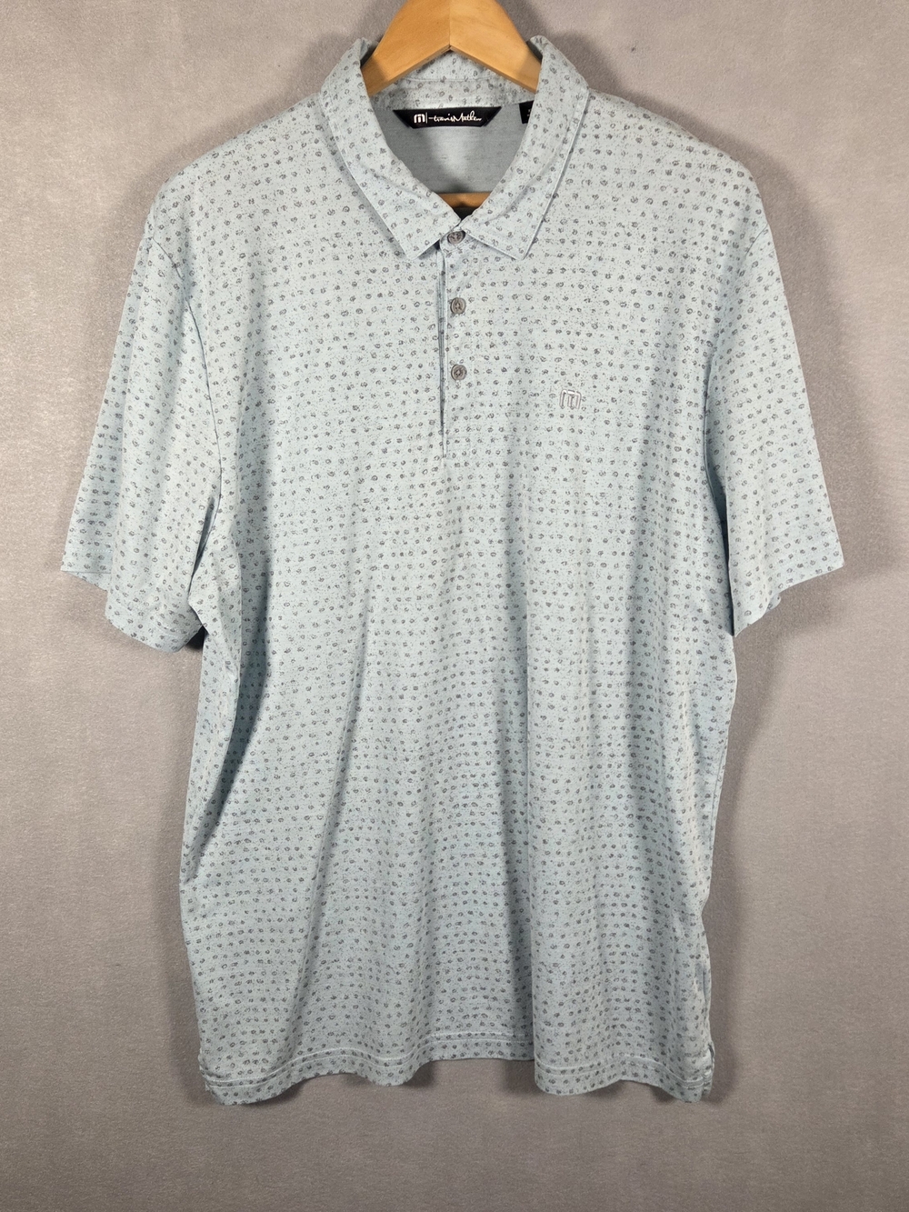 Travis Mathew Thundersnow Polo Shirt (L503)